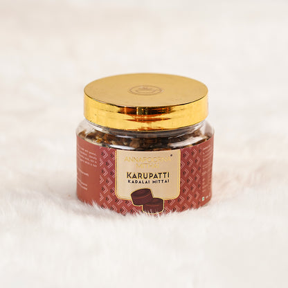 Karuppati Kadalai Mittai | Palm Sugar Chikki - 200g