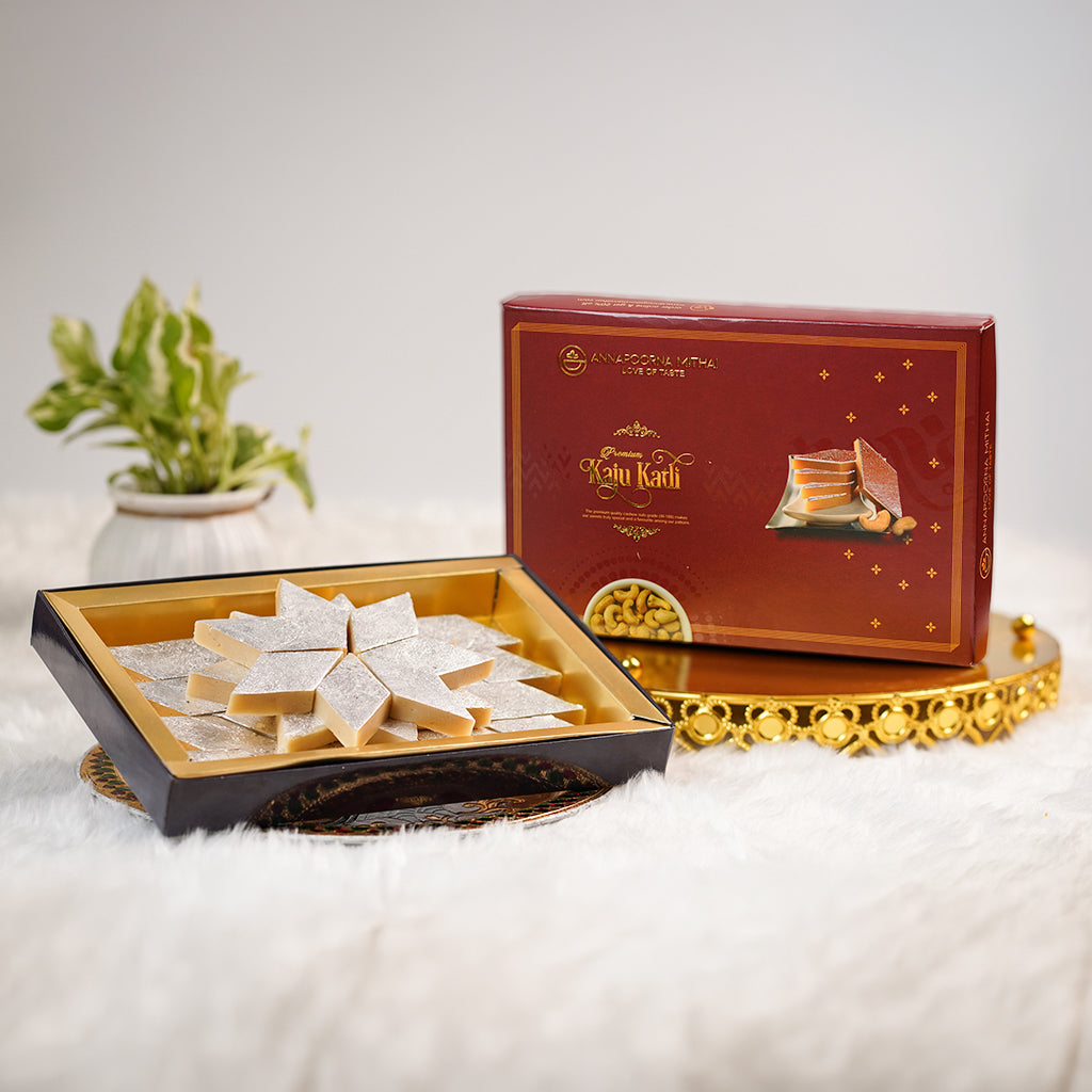 kaju katli | kaju barfi | diamond sweets