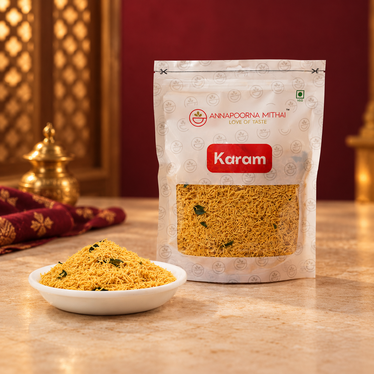 oma podi | south indian bhujiya | nylon sev