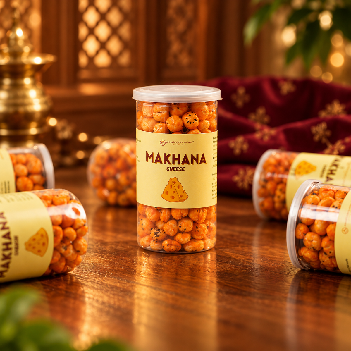 cheese makhanas | water lilly seed