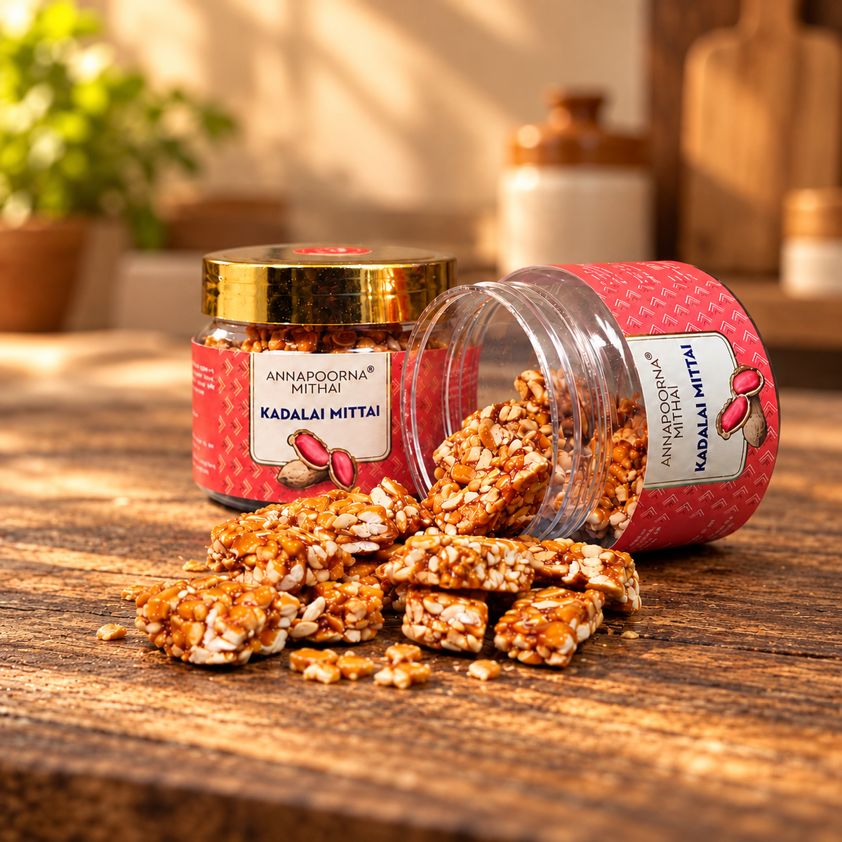 kadalai mithai | peanut chikki | groundnut candy