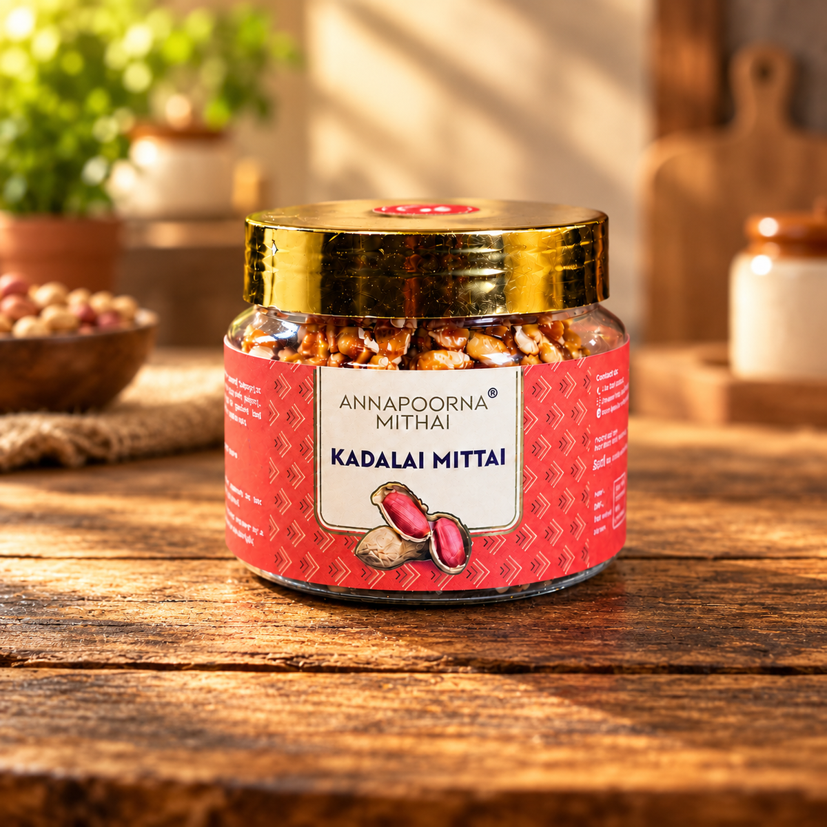 kadalai mithai | peanut chikki | groundnut candy