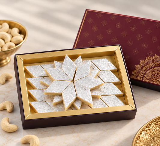 Kaju Katli | Kaju Barfi | Diamond Sweet