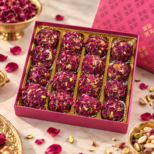 Kaju Rose Laddu
